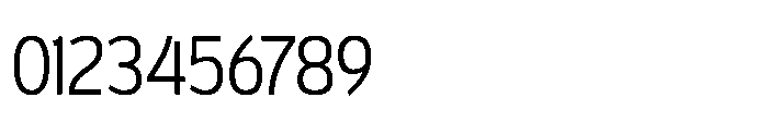 Polesan 200 Font OTHER CHARS