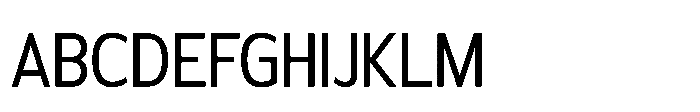 Polesan 300 Font UPPERCASE