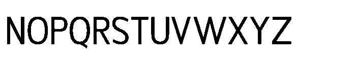 Polesan 300 Font UPPERCASE