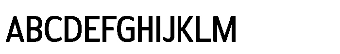Polesan 400 Font UPPERCASE
