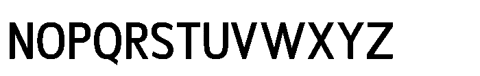 Polesan 400 Font UPPERCASE