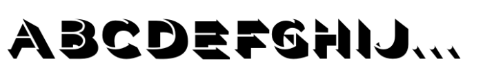 Police Regular JNL Font UPPERCASE