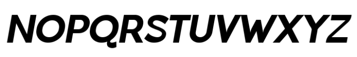 Poligrapher grotesk Bold Italic Font UPPERCASE