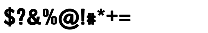 Poligrapher grotesk Bold Font OTHER CHARS