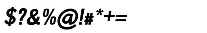 Poligrapher grotesk Medium Italic Font OTHER CHARS
