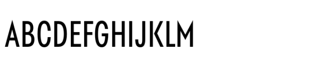 Polin Sans Condensed Font UPPERCASE