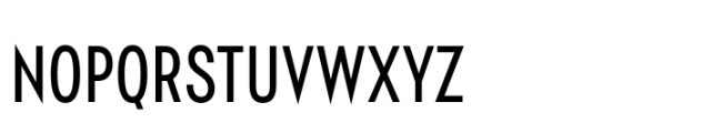 Polin Sans Condensed Font UPPERCASE