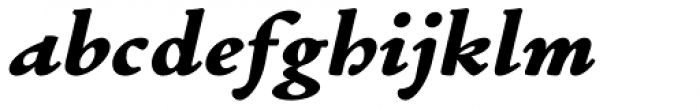 Poliphili Bold Italic Font LOWERCASE