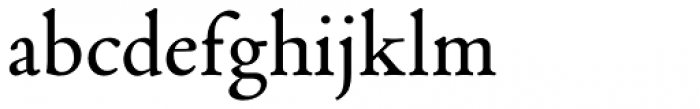 Poliphili Display Font LOWERCASE