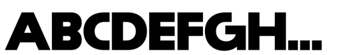 Politip Black-C Font UPPERCASE