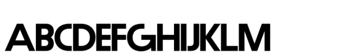 Politip Heavy-A Font UPPERCASE