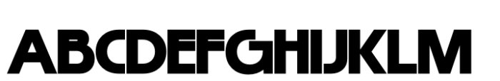 Politip Heavy-B Font UPPERCASE