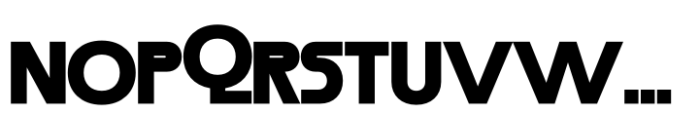 Politip Heavy-B Font UPPERCASE
