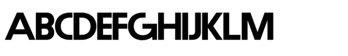 Politip Heavy-E Font UPPERCASE