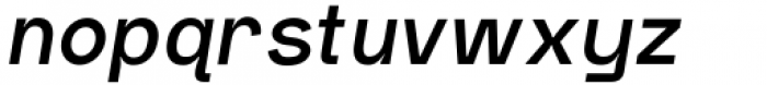 Polli Sans Bold Italic Font LOWERCASE