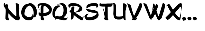 Polo Std Regular Font UPPERCASE