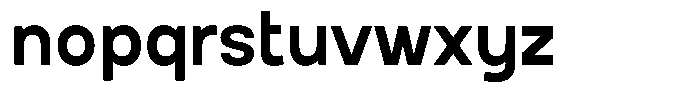 Poltab Extra Bold Font LOWERCASE