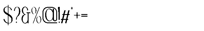 Polvian Font OTHER CHARS