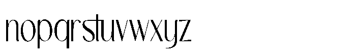 Polvian Font LOWERCASE