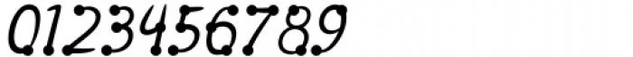 Polydot Italic Regular Font OTHER CHARS