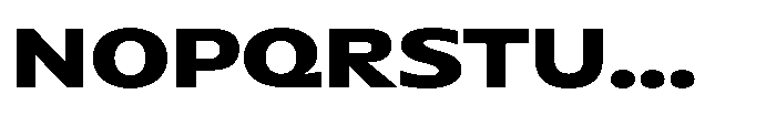 Polyguard Bold Font UPPERCASE