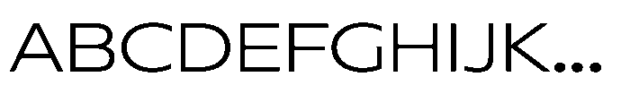 Polyguard Light Font UPPERCASE