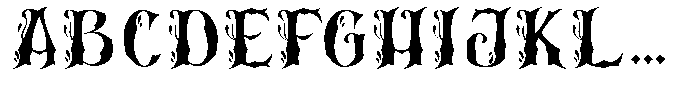 Polyphia Regular Font UPPERCASE