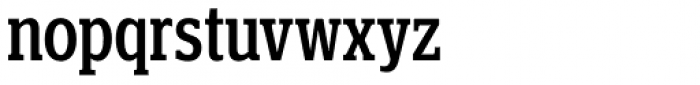 Polyphonic Condensed Medium Font LOWERCASE