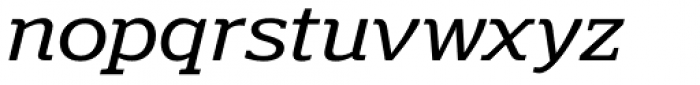 Polyphonic Wide Italic Font LOWERCASE