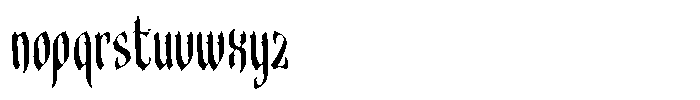 Pomenteva Regular Font LOWERCASE