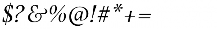 Pona Display Regular Italic Font OTHER CHARS