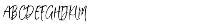 Pondang Brush Font UPPERCASE