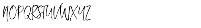 Pondang Brush Font UPPERCASE
