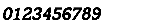 Ponent Black Lapidary Italic Font OTHER CHARS