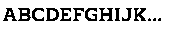 Ponent Black Lapidary Font UPPERCASE