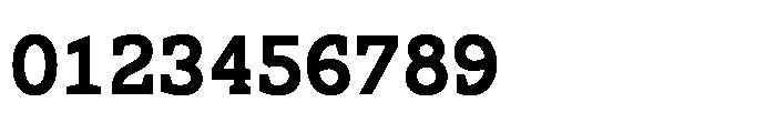 Ponent Black Serif Font OTHER CHARS