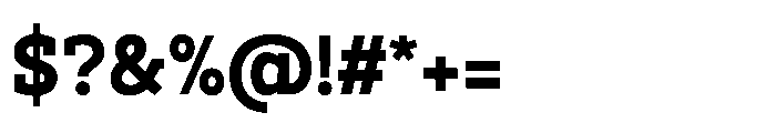 Ponent Black Font OTHER CHARS