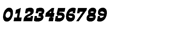 Ponent Bold Italienne Italic Font OTHER CHARS