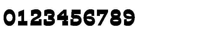 Ponent Bold Italienne Font OTHER CHARS