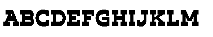 Ponent Bold Italienne Font UPPERCASE