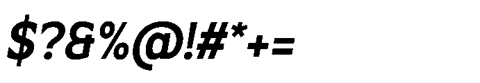Ponent Bold Lapidary Italic Font OTHER CHARS