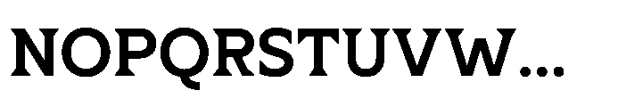 Ponent Bold Lapidary Font UPPERCASE