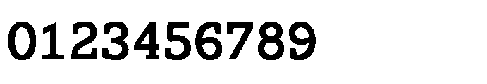 Ponent Bold Serif Font OTHER CHARS
