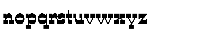 Ponent Book Italienne Font LOWERCASE
