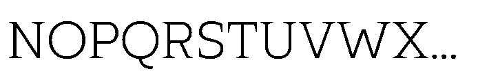 Ponent Book Lapidary Font UPPERCASE