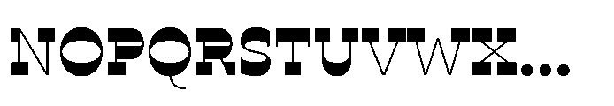 Ponent Light Italienne Font UPPERCASE