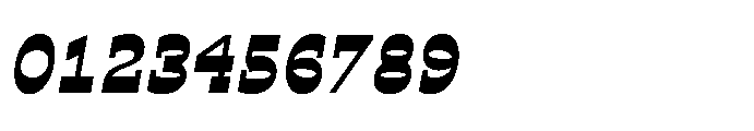 Ponent Regular Italienne Italic Font OTHER CHARS