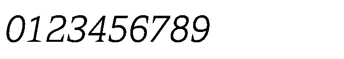 Ponent Regular Lapidary Italic Font OTHER CHARS