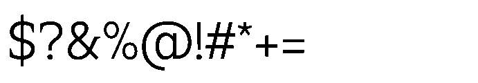 Ponent Regular Lapidary Font OTHER CHARS