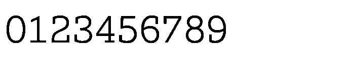 Ponent Regular Font OTHER CHARS